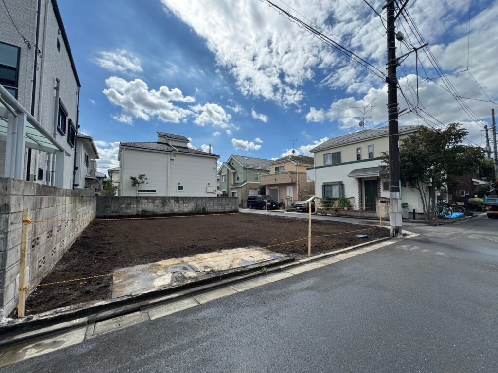 まっさらな土地になりましたスリーベルデイ石神井公園ハウスの在った場所