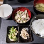 青梗菜と豚の中華煮(日替わりランチ)